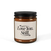 Love You Still Soy Candle — Amber Jar Scented Candle (Romantic Gift)
