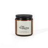Our Beginning Scented Soy Candle — Amber Jar Candle (Multi-Size)