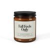 Fall Feels Only Soy Candle — Amber Jar Scented Candle (Multi-Size)