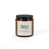 Silence Is Self-Care Soy Candle — Amber Jar Aromatherapy Candle (Multi-Size)